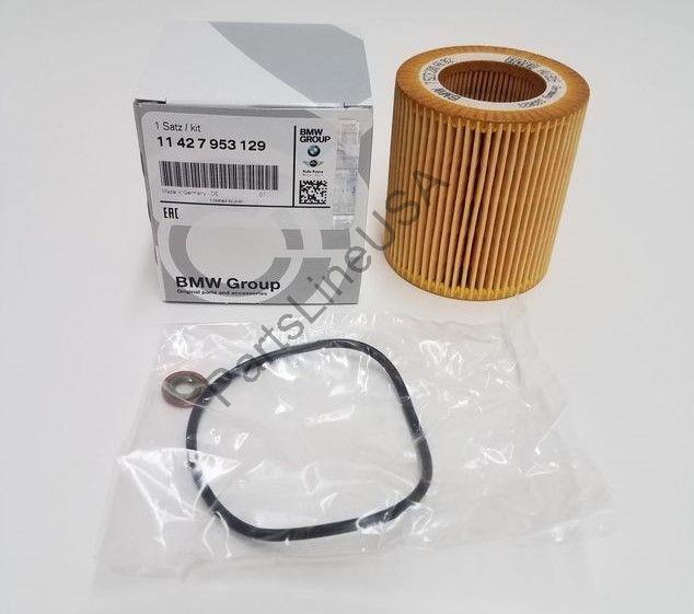 Picture of Genuine BMW Oil Filter Element For 130I 325XI 535XI 740LI X5 M3 ‎11-42-7-953-129